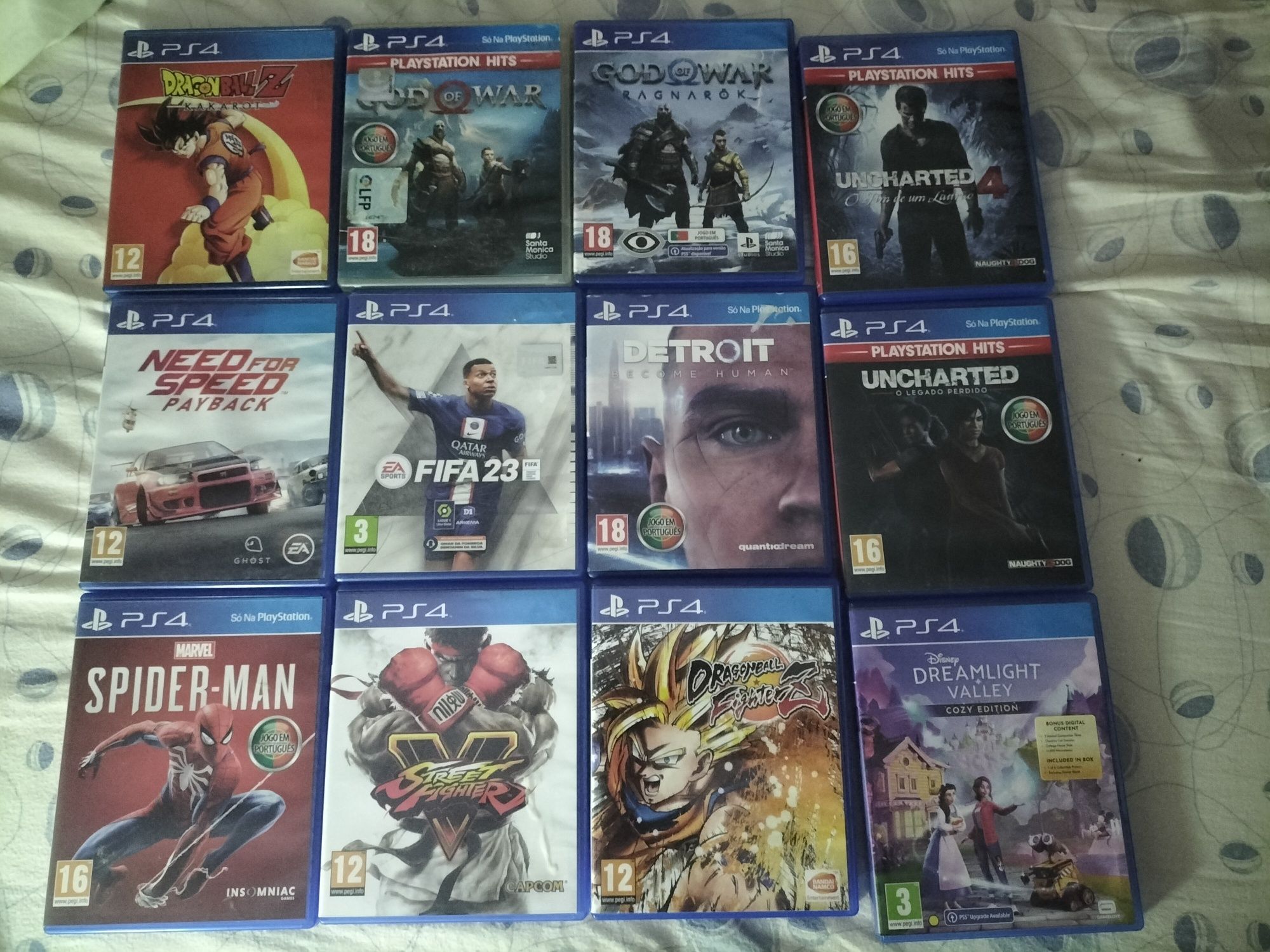 Conjunto Jogos para ps4