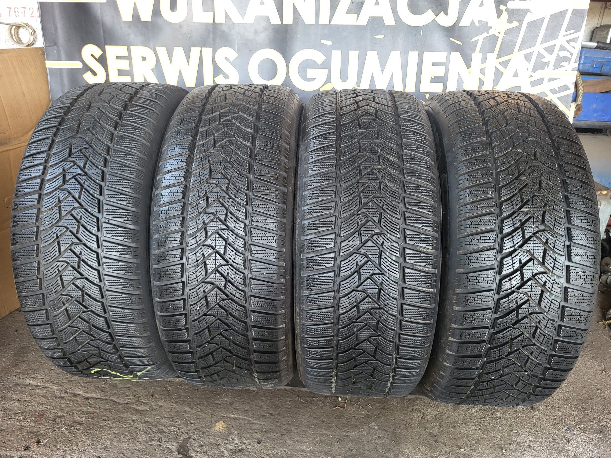 Opony zimowe 245/45/19 Dunlop 22rok 7,5/8,5mm