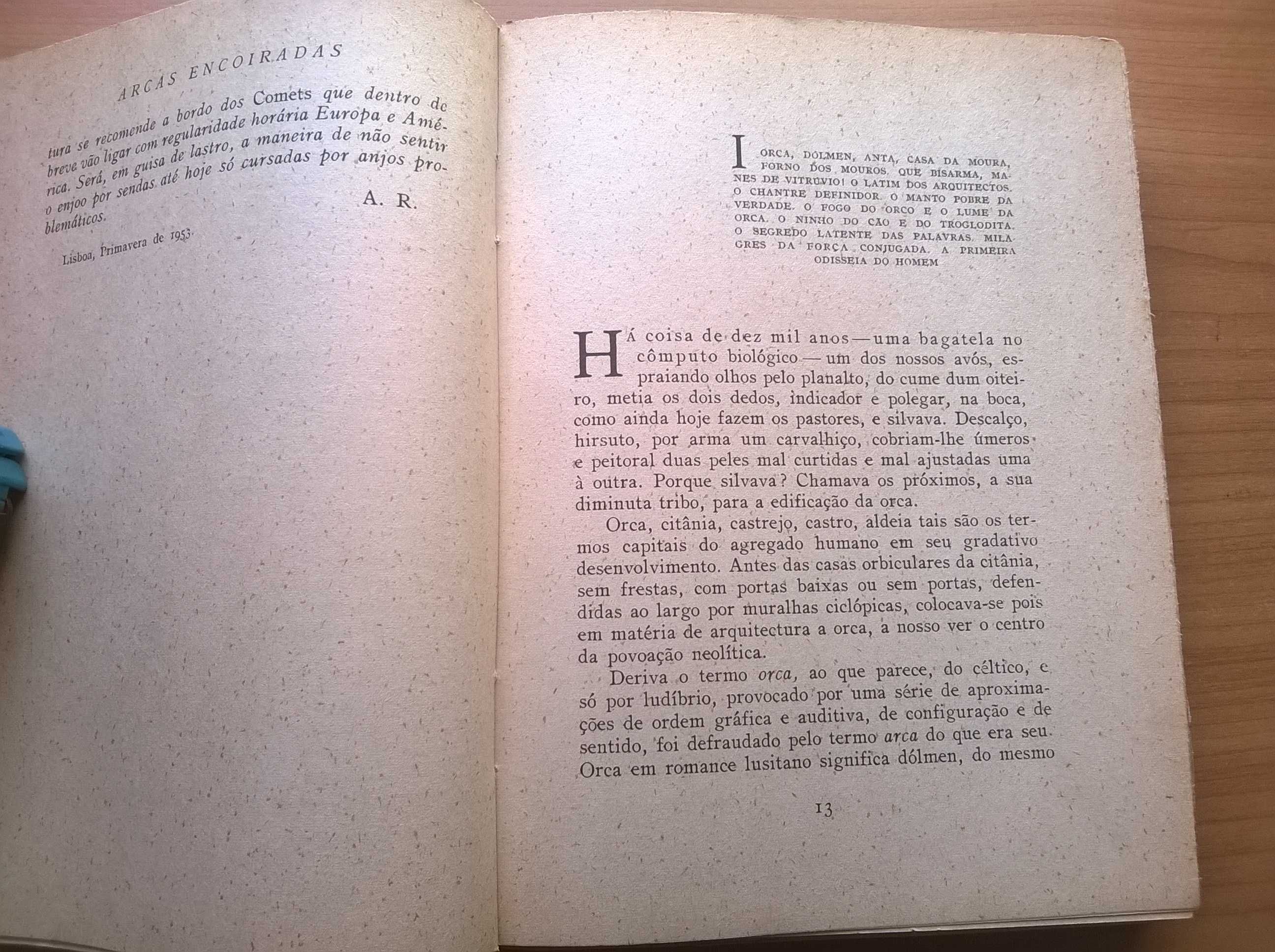 "Arcas Encoiradas" (1.ª edição) - Aquilino Ribeiro