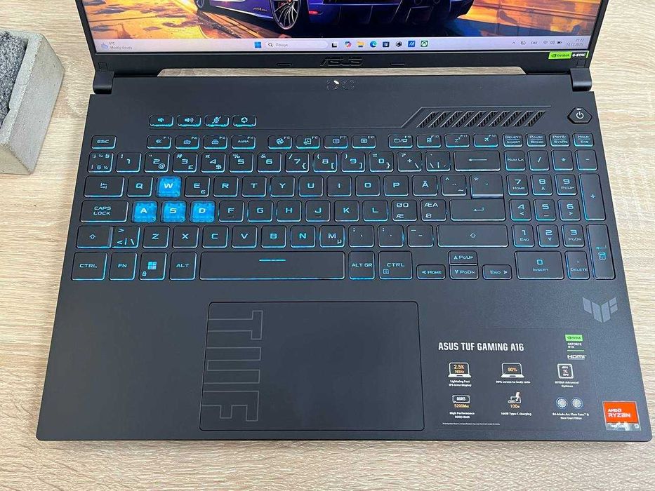 Ігровий ноут Asus Tuf FA607PI 16`165Hz/R9-7845HX/RTX4070/32DDR5/1TBSSD