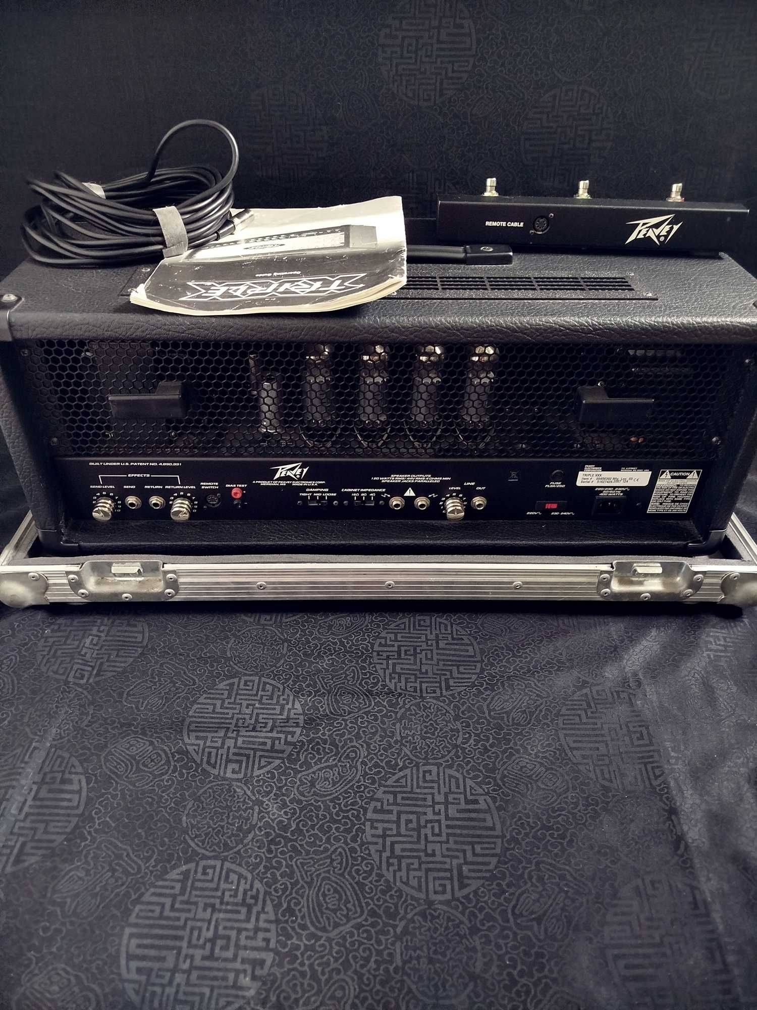 Peavey Triple X Head (Lampowy wzmacniacz gitarowy 120W)