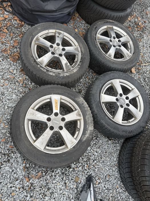 Колеса в зборі з зимою ризиною