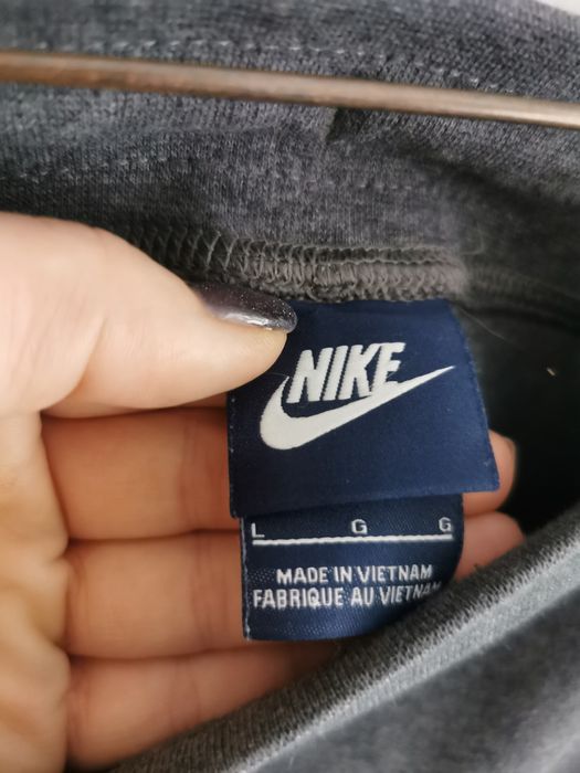 Nike spodnie sportowe dresowe bawełniane damskie M