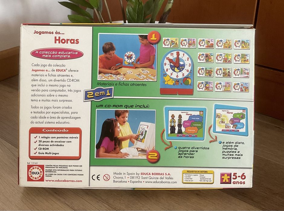 Jogo “Jogamos às Horas” - Educa