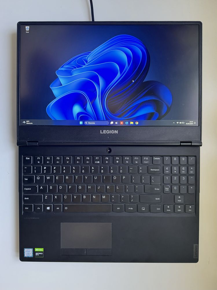 Lenovo Legion Y540 32GB RAM 512GB SSD 1TB HDD 15,6" i7 1660Ti do gier