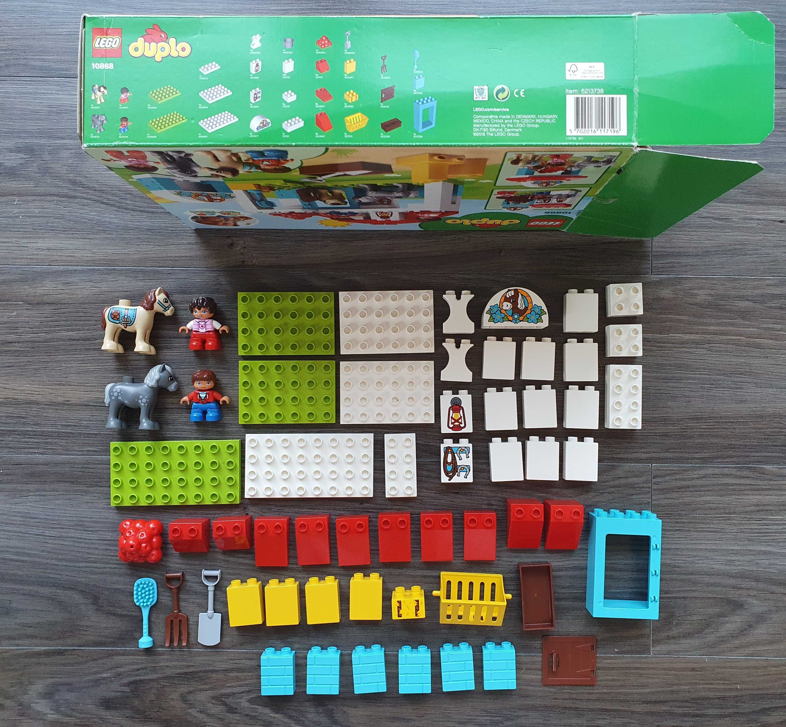 Lego Duplo - 10868 - Stajnia z kucykami