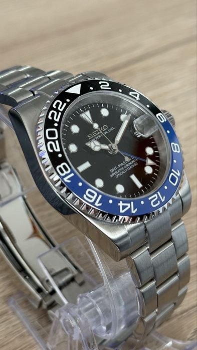 Seiko Mod GMT Batman