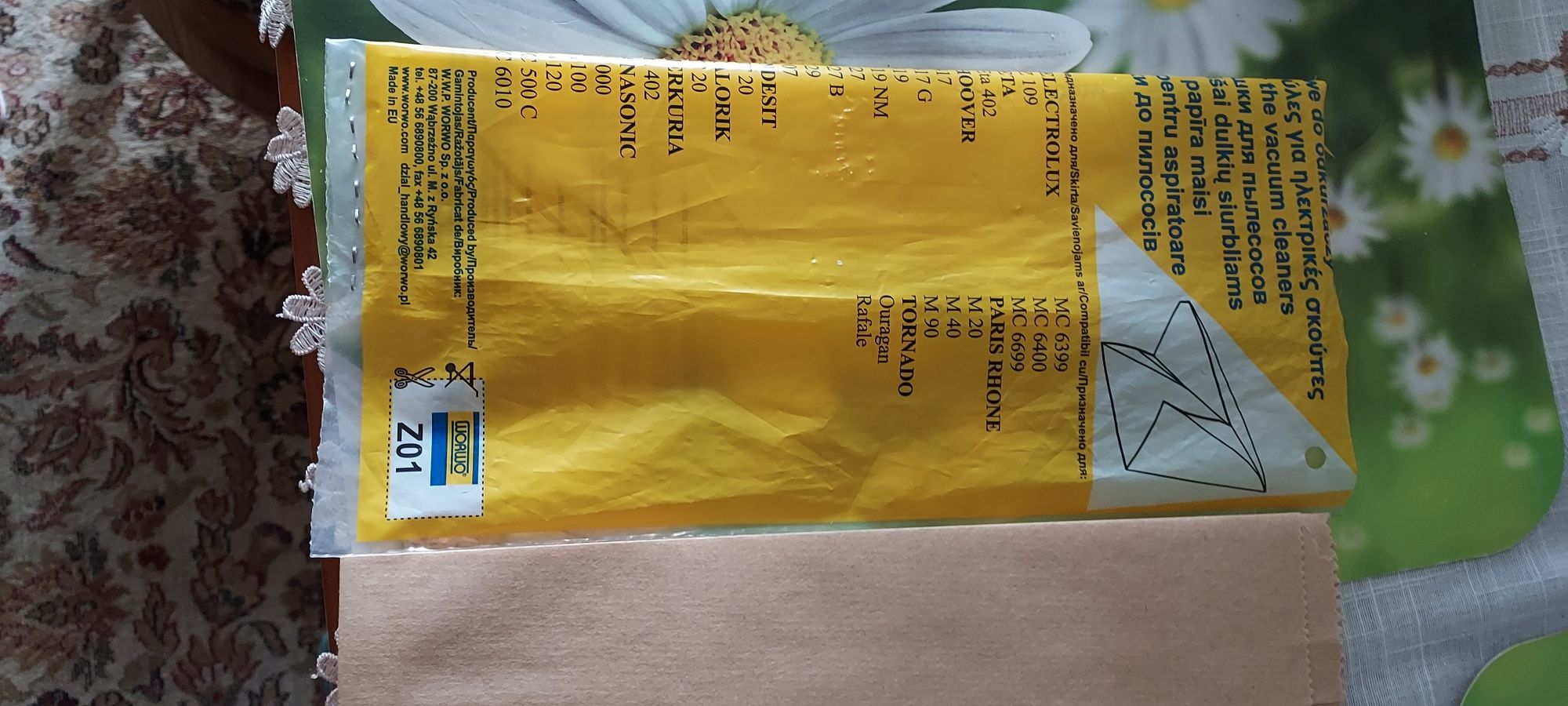 Worki do odkurzacza Zelmer 10 szt