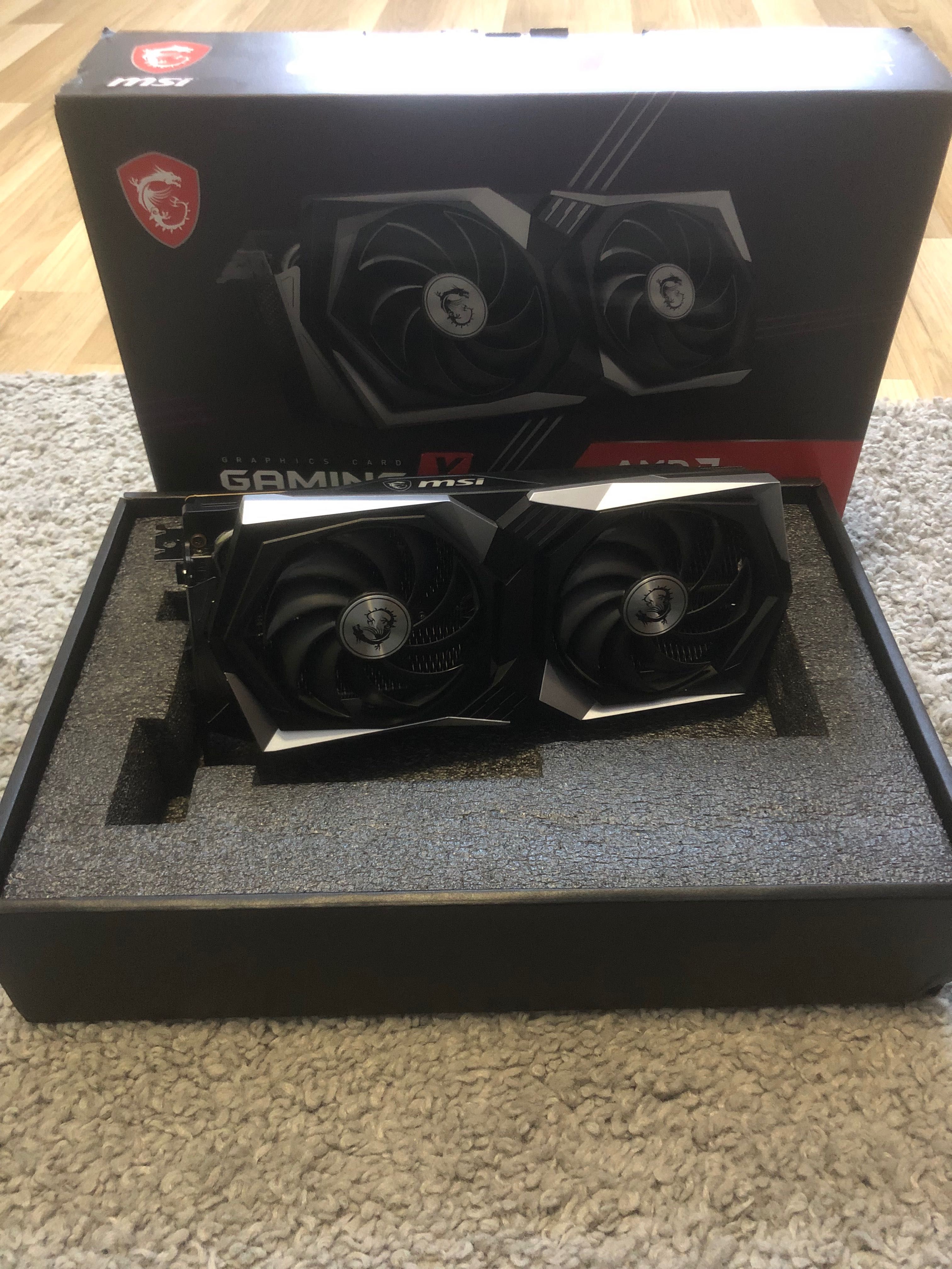 AMD Radeon RX6650XT 8gb. MSI gaming X