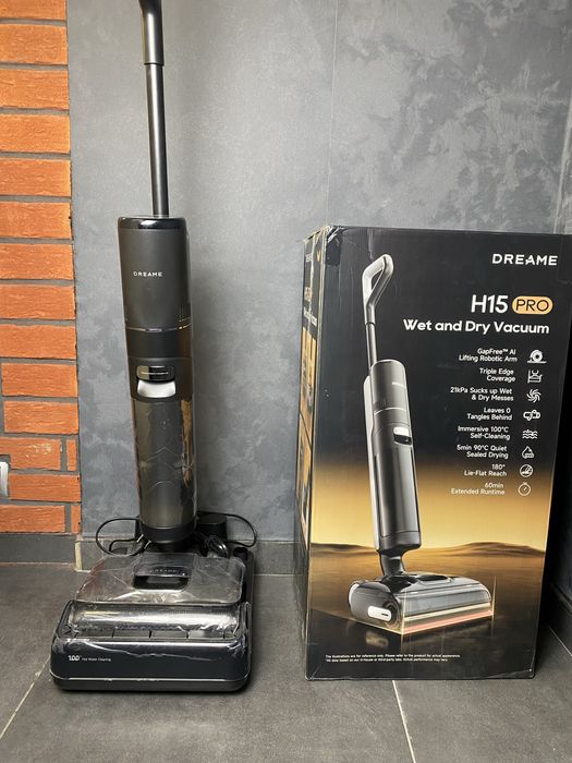 Bezprzewodowy odkurzacz pionowy mopujący Dreame H15 Pro Foam Wash