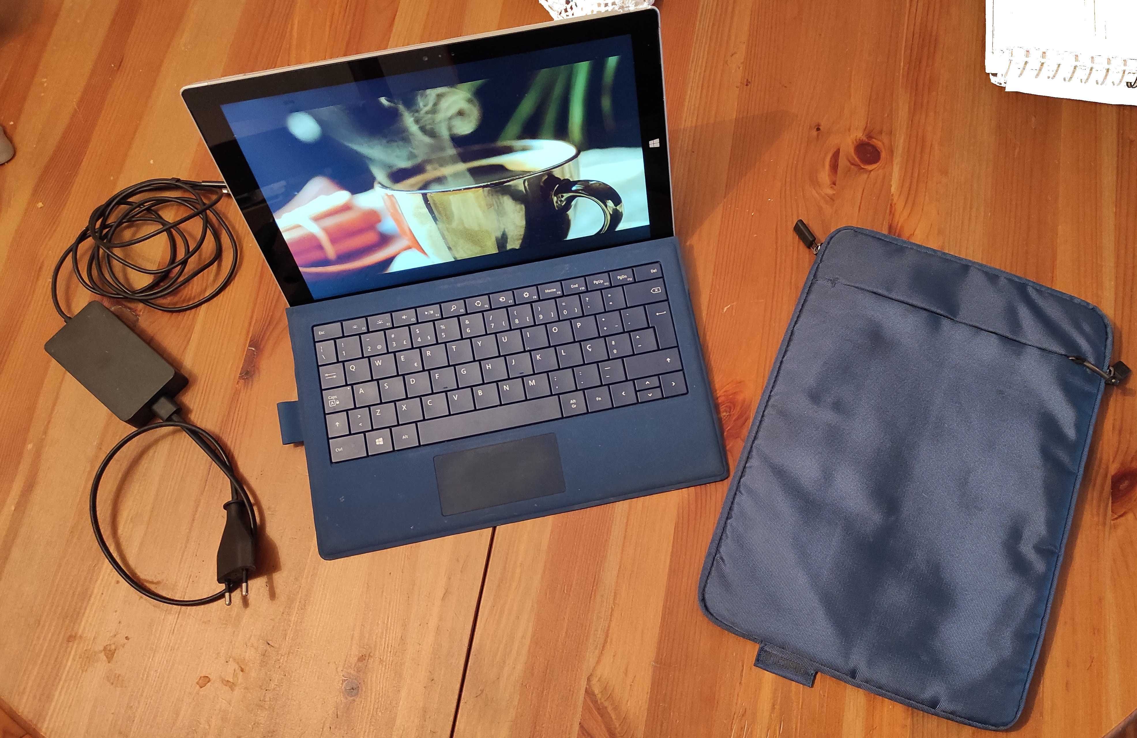 Microsoft Surface Pro 3 Tablet PC Intel i5-4300U 1.9GHz touch partido