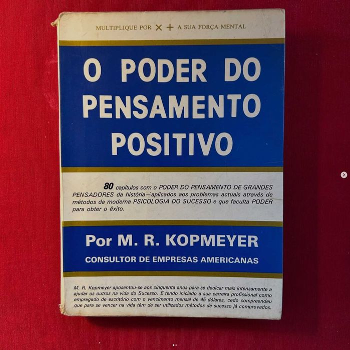 O poder do pensamento positivo - M. R. Kopmeyer (portes incluídos)