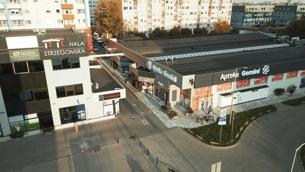 Lokal  handel / usługi  - 12 m kw. Hala Strzegomska