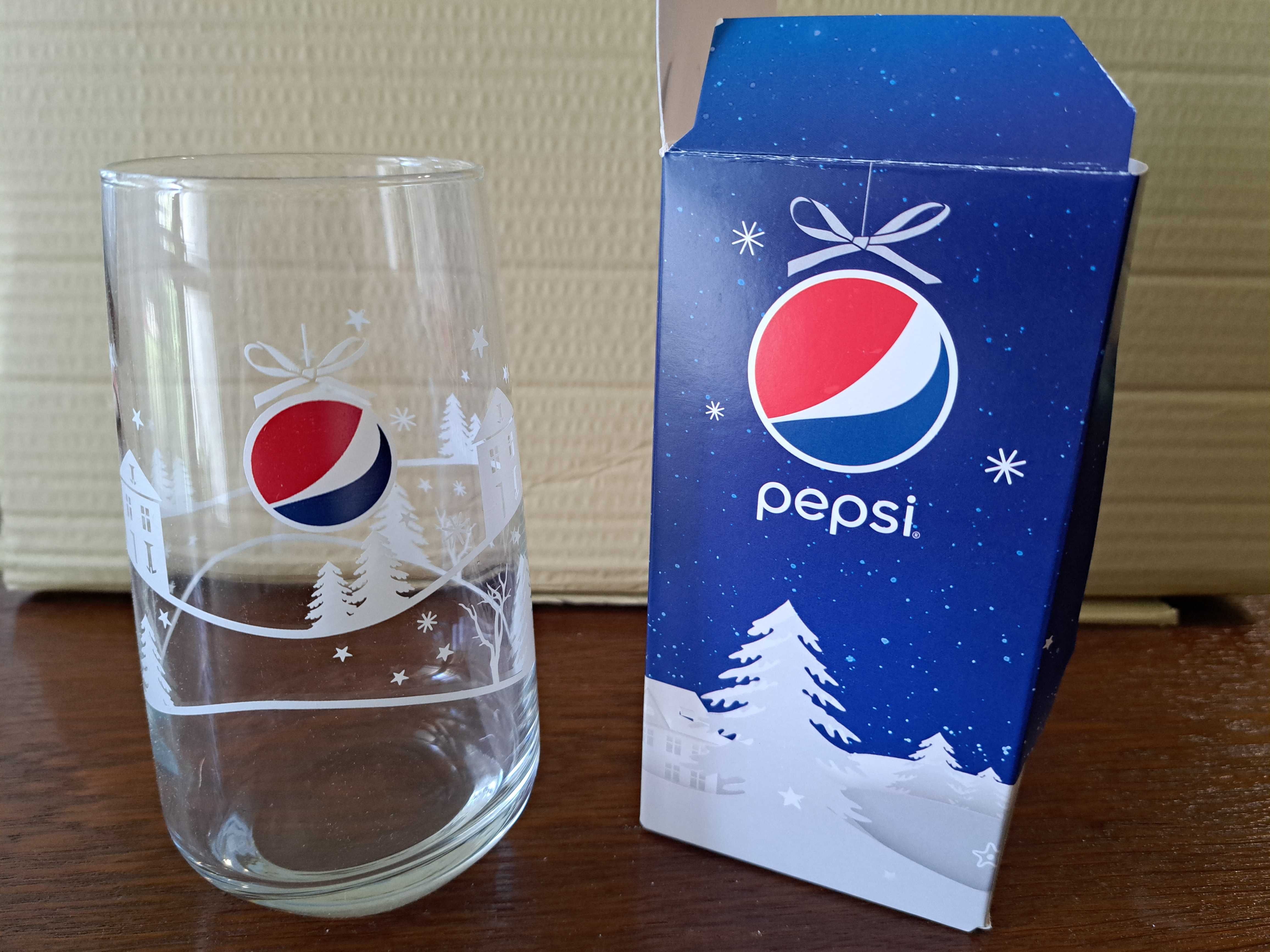 Pepsi Szklanka (Kolekcja Świąteczna, Zima) - NOWA!