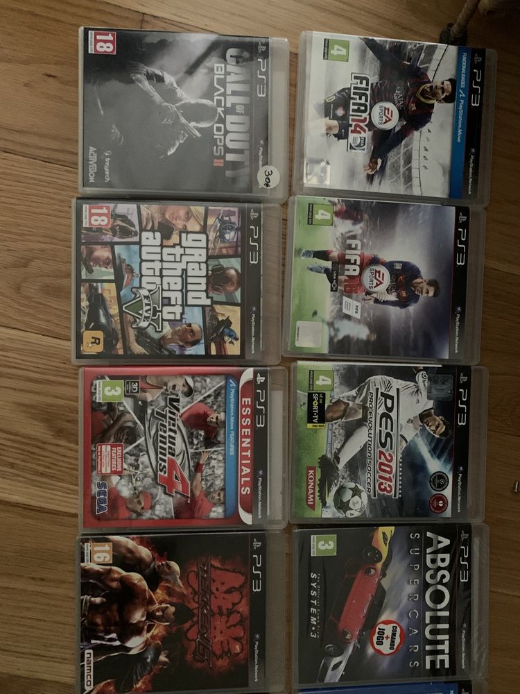 Vendo diversos jogos para PS3 e PS2