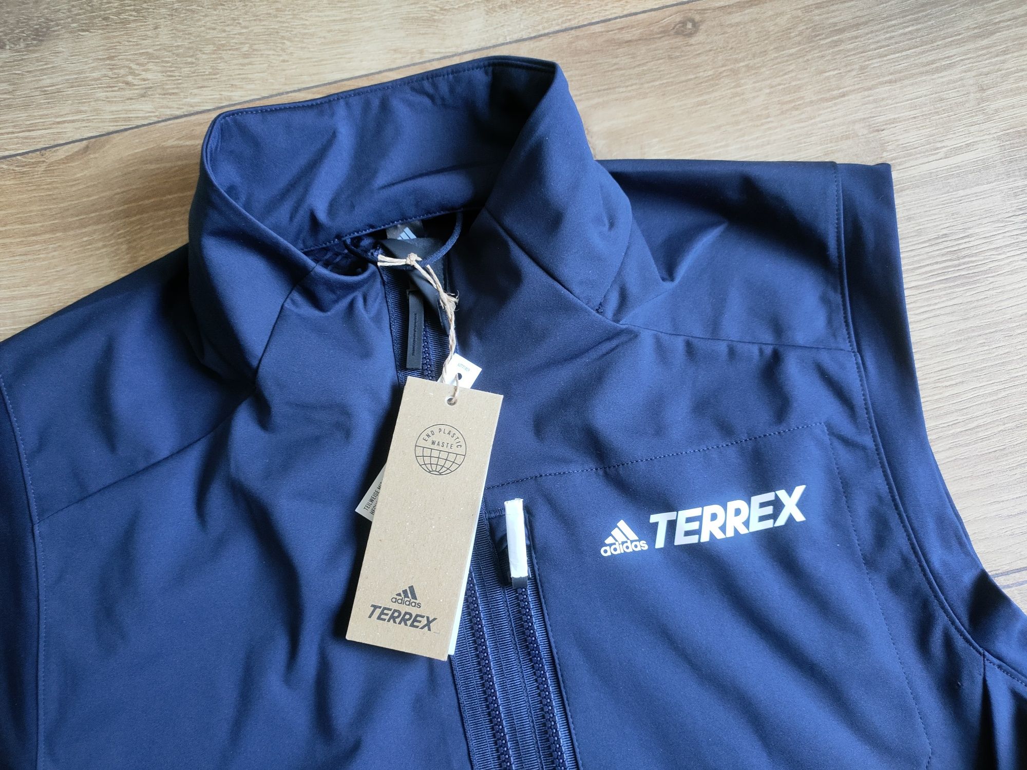 Kamizelka Adidas Terrex męska granatowa r. S