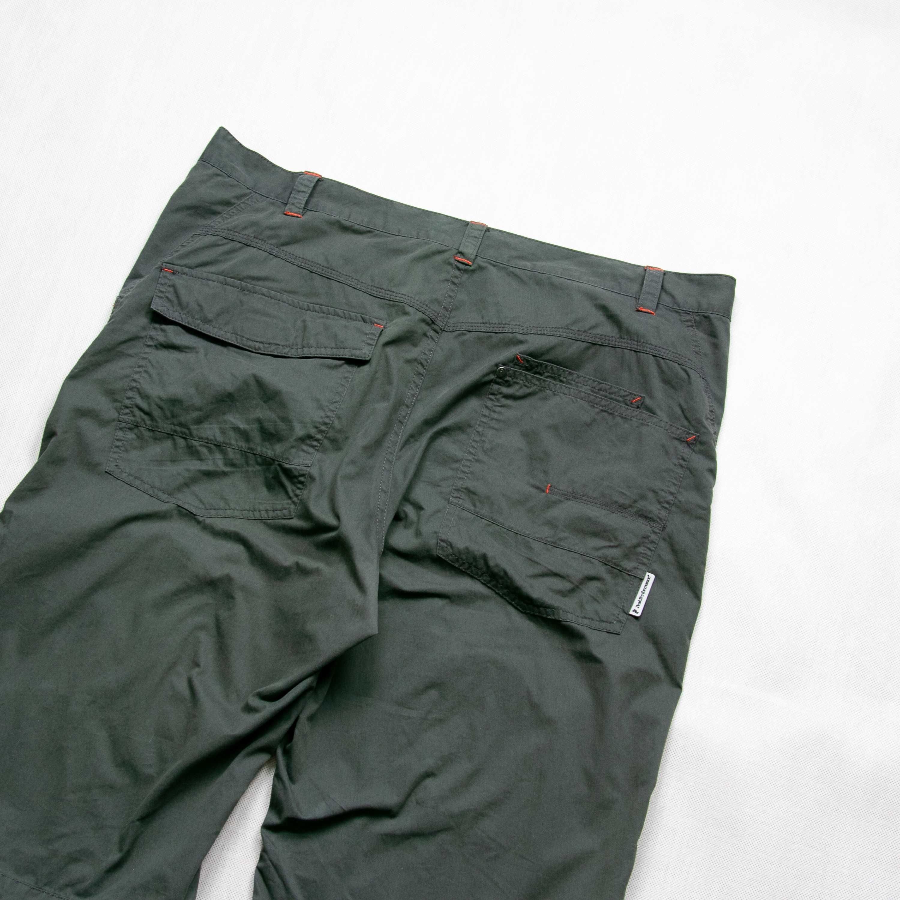 Peak Performance shorty trekkingowe 3/4 XL khaki