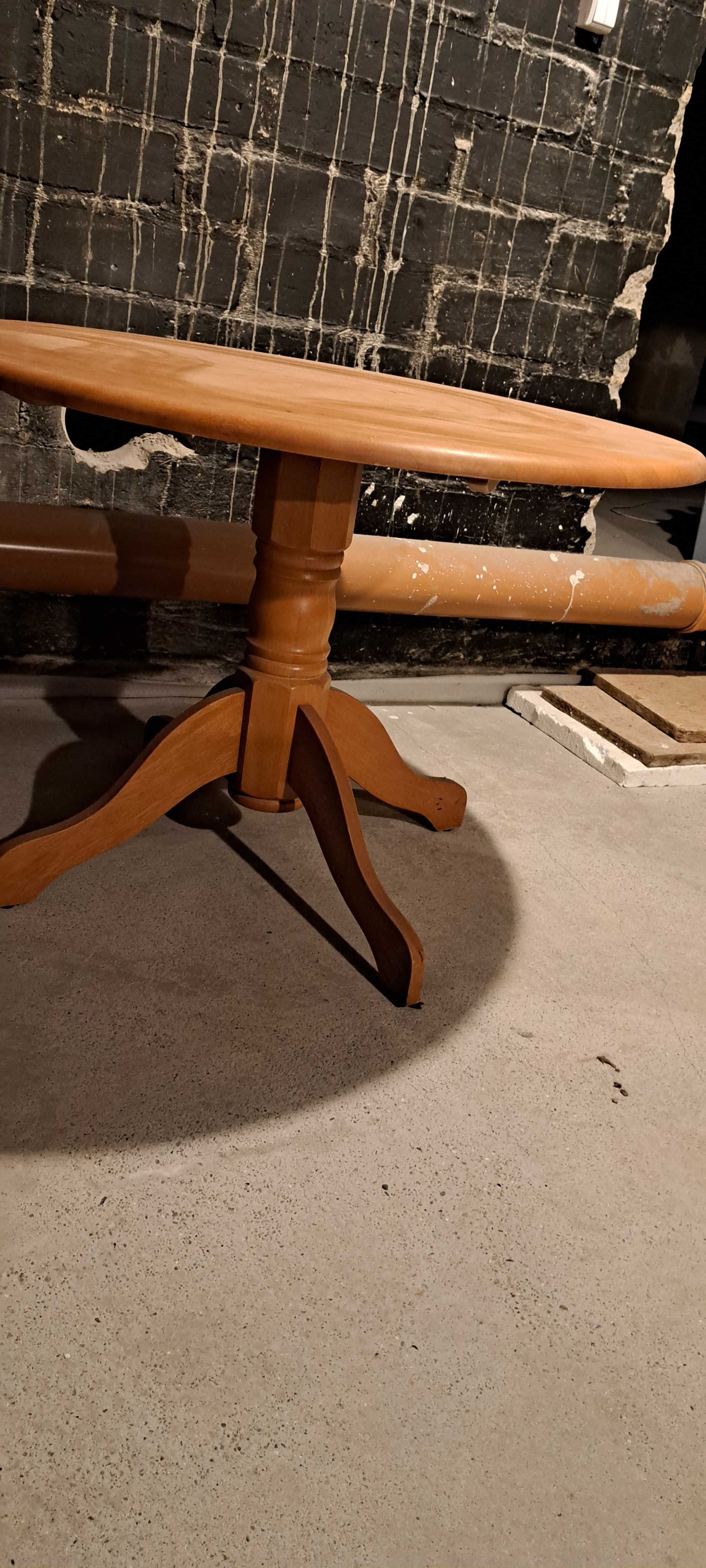 Okrągły stół drewniany ikea