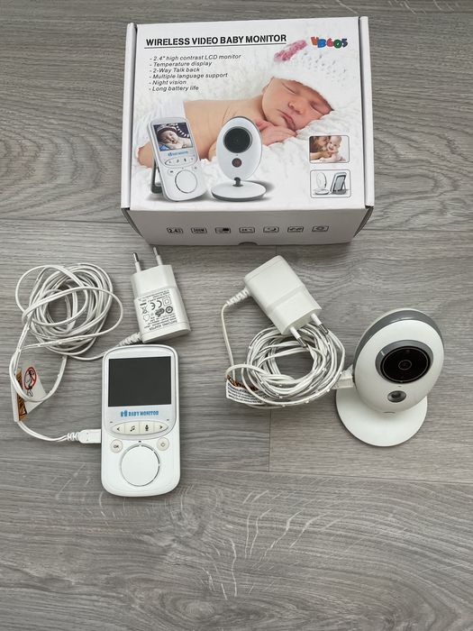 Câmara monitor intercomunicador bebé