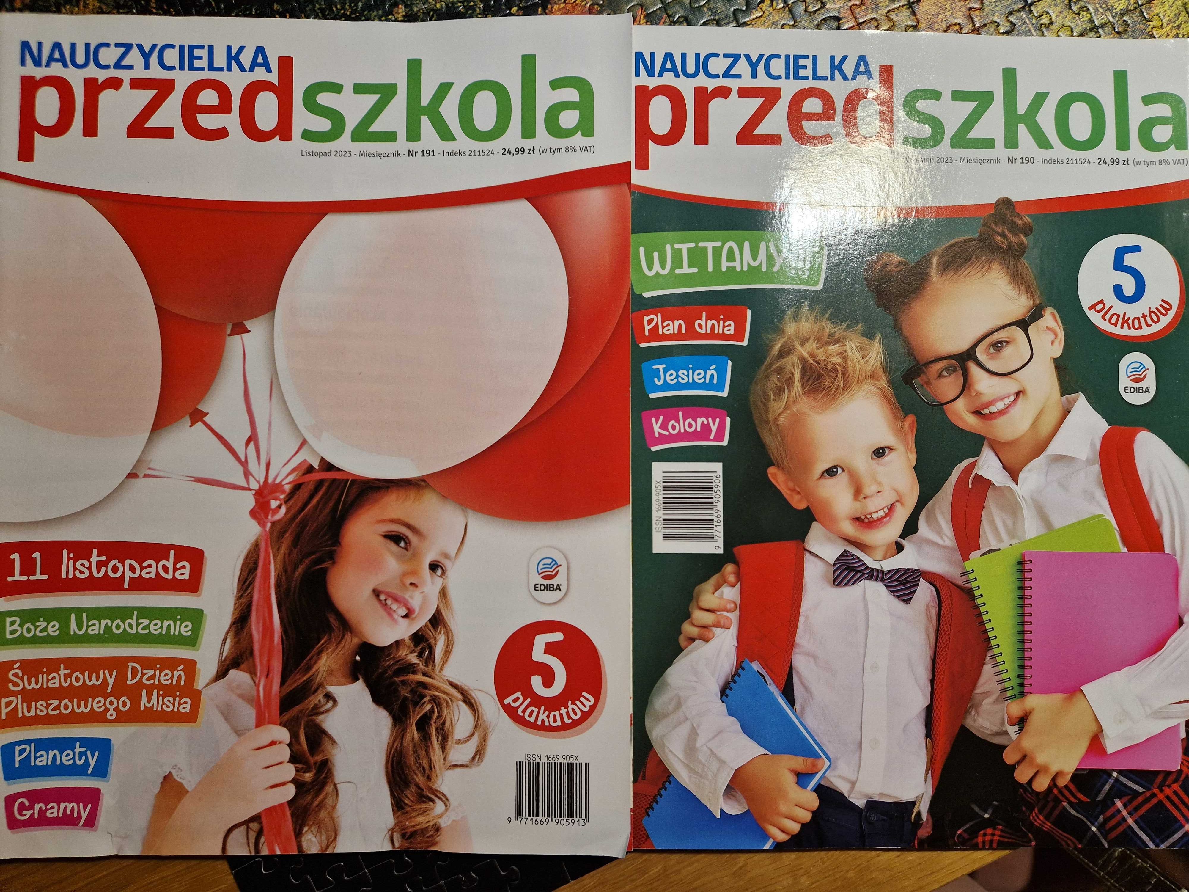 Czasopisma Nauczycielka przedszkola 2 szt