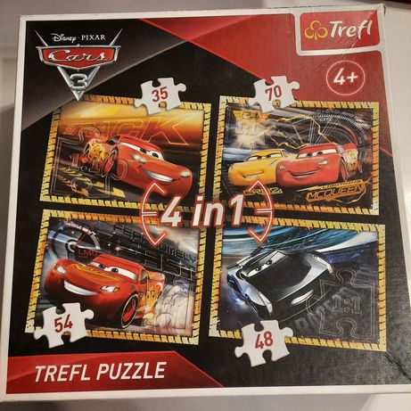 Puzzle McQueen Cars Auta Trefl 4+