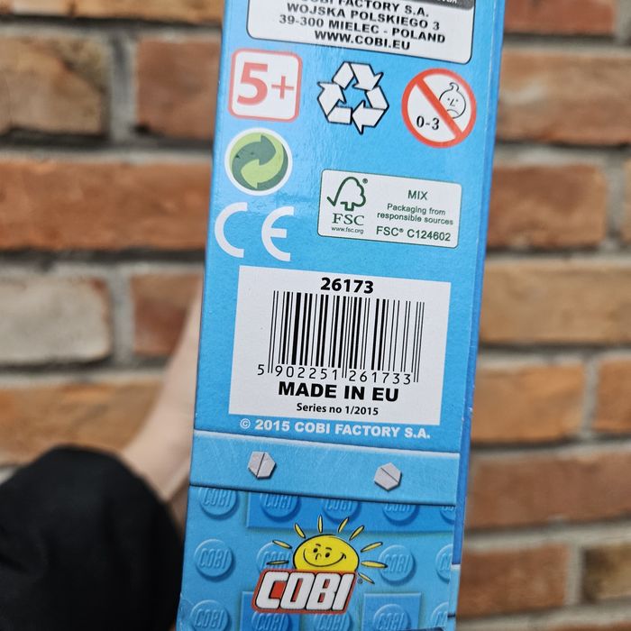 Pług Spycharka Cobi Pingwiny z Madagaskaru Zabawki W-wa KupMiChceTo