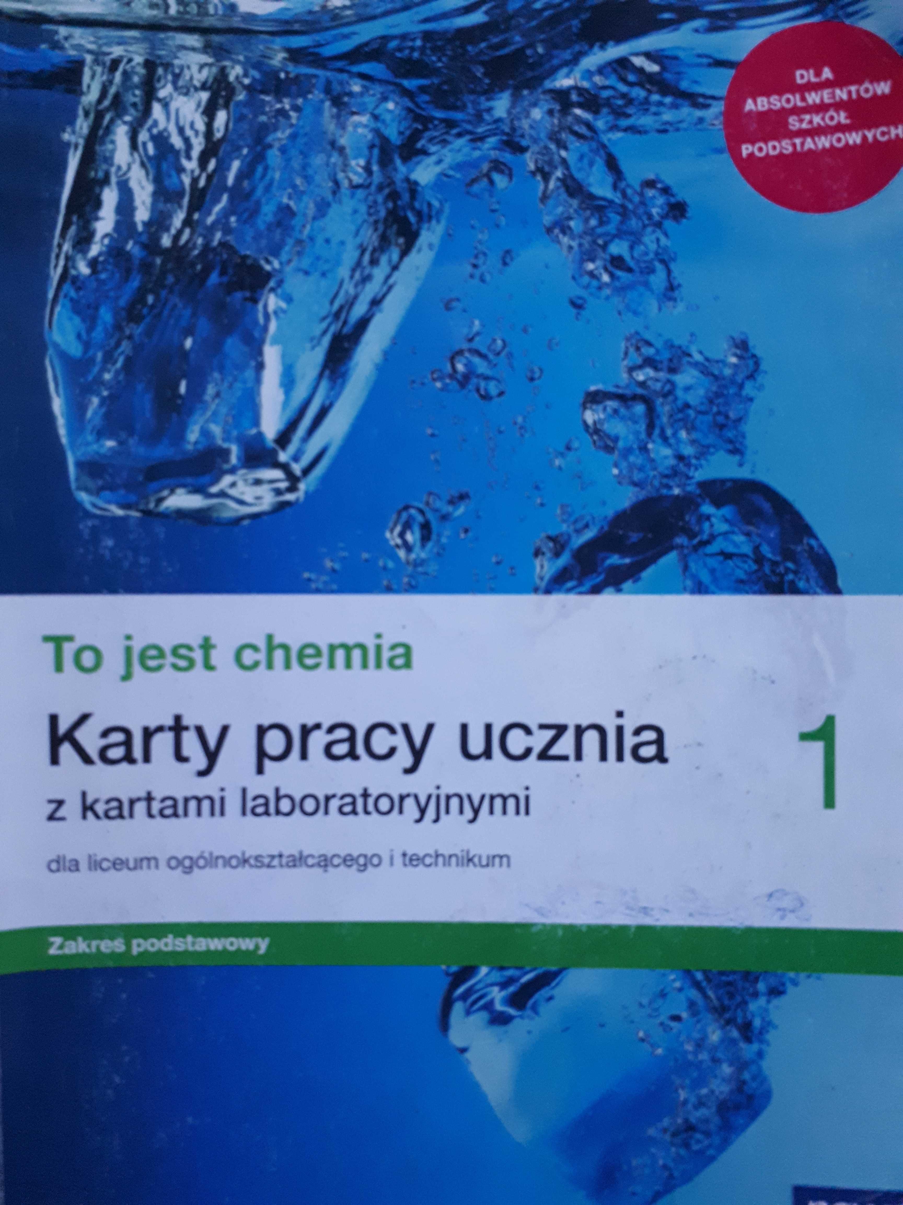 To jest chemia 1, podręcznik dla Liceów i techników