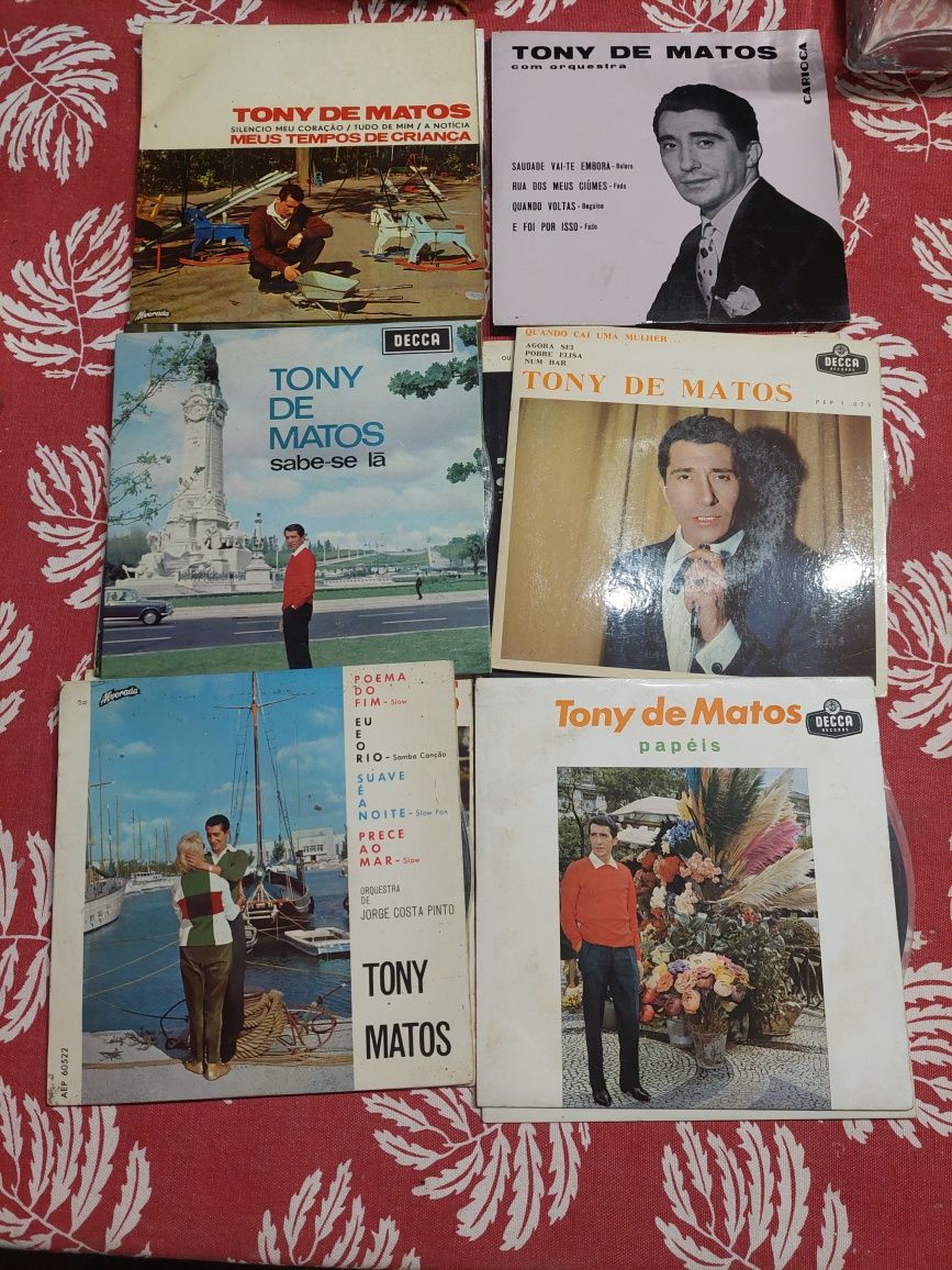 Tony de Matos 15 EP discos