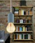 Lampa LOFT ozdobna wisząca długa sznur