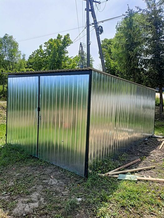 Garaż blaszany 3x5 ( Transport i montaż gratis)