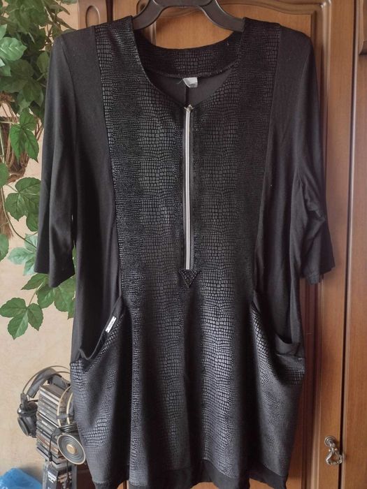 Tunika czarna, damska