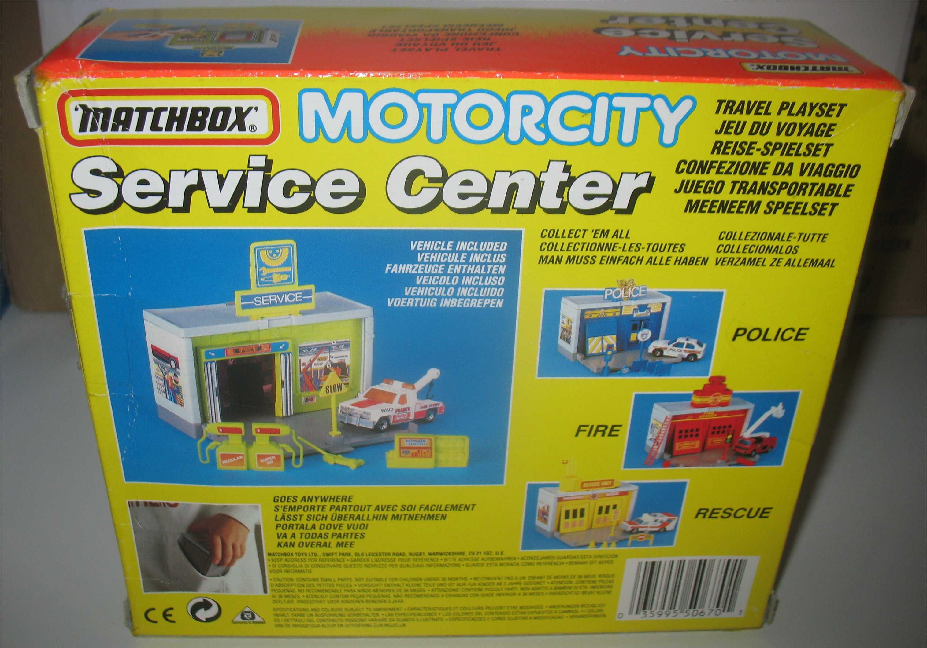 Matchbox - Motorcity - Service Center - 50672.20 (1994)