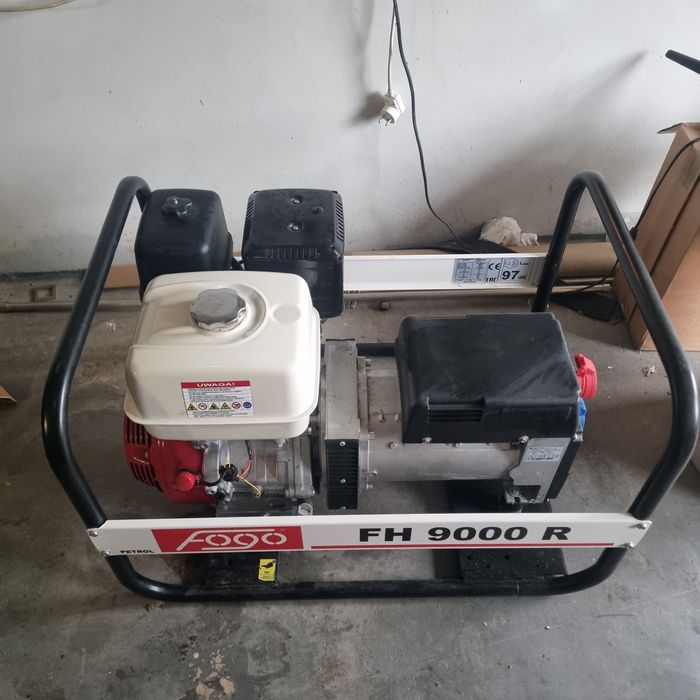 Agregat prądotwórczy FOGO FH9000R 6,8kW 400V STAB. AVR Honda