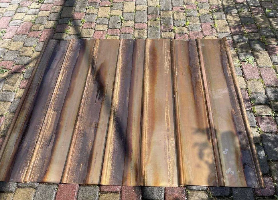 металочерепиця нова, у використані не була