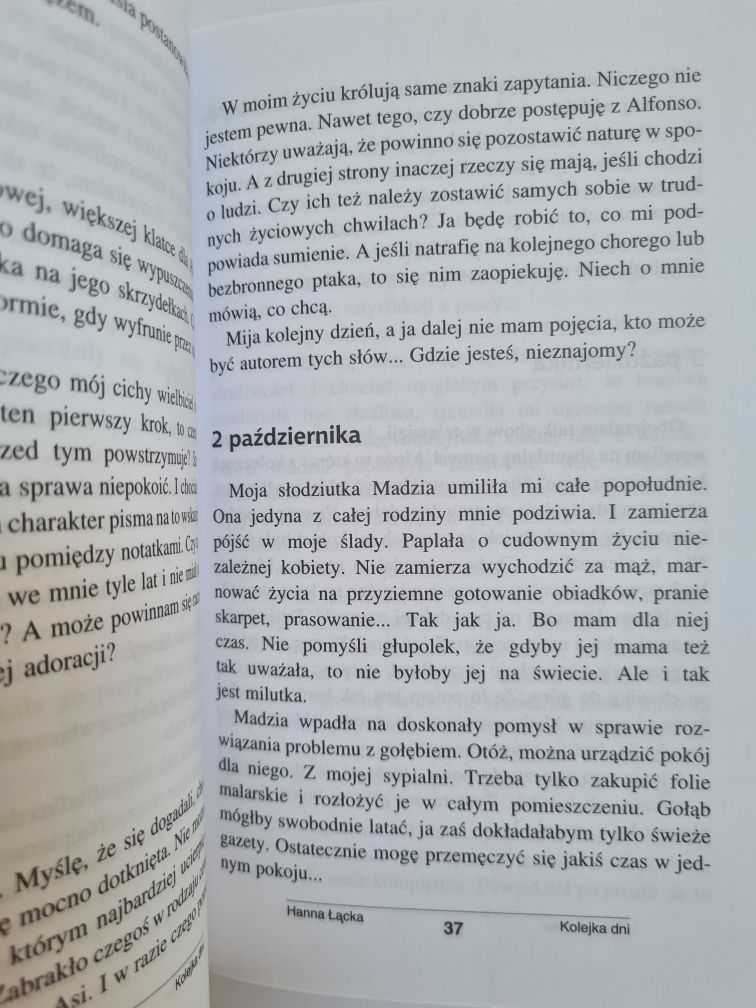 Kolejka dni - Hanna Łącka