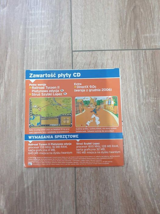 Komputer świat 5/2007 Railroad tycoon II , Struś szybki Lopez PC