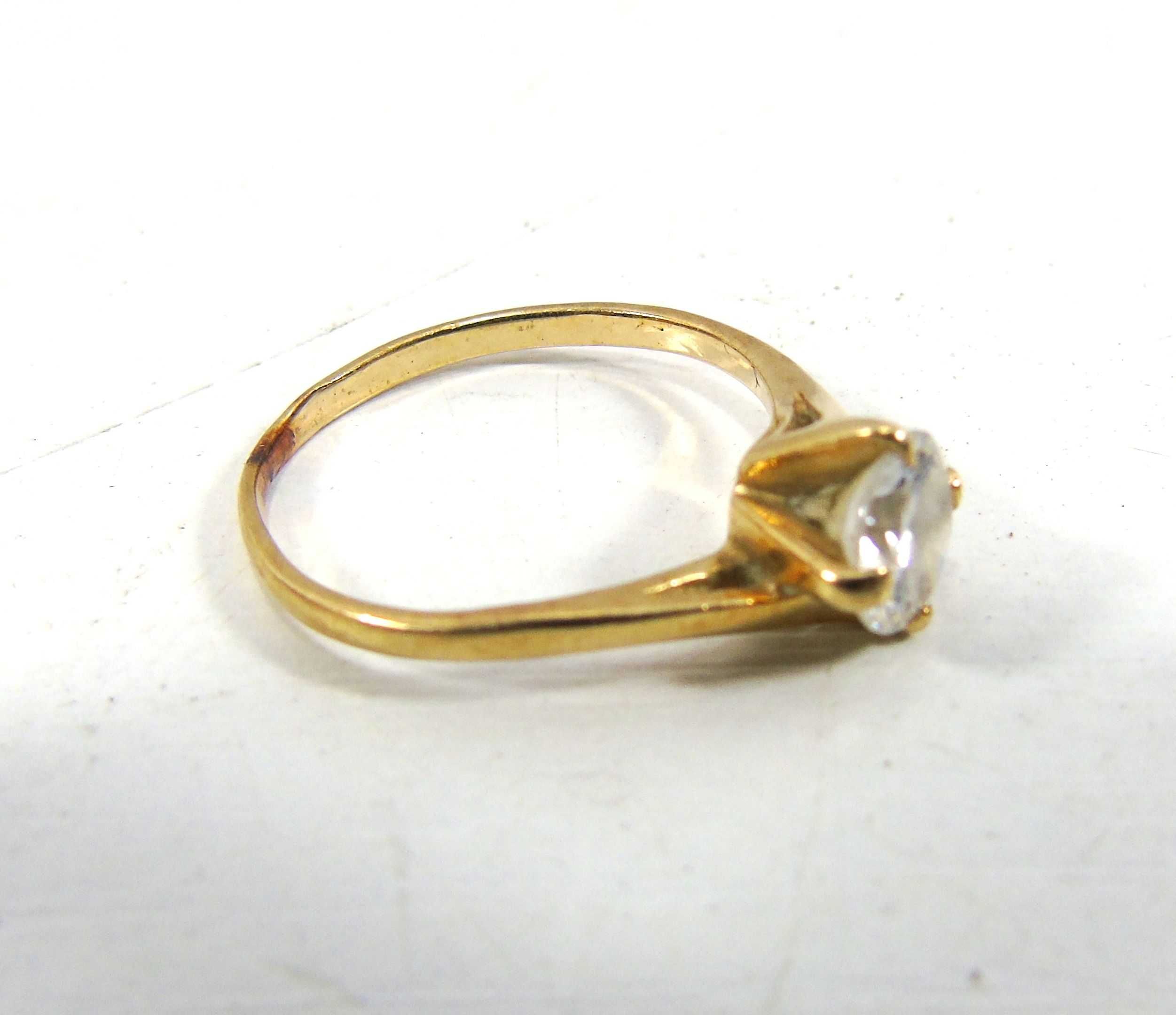 Złoty pierścionek PR585 14K R.11 Lombard Żuromin Loombard