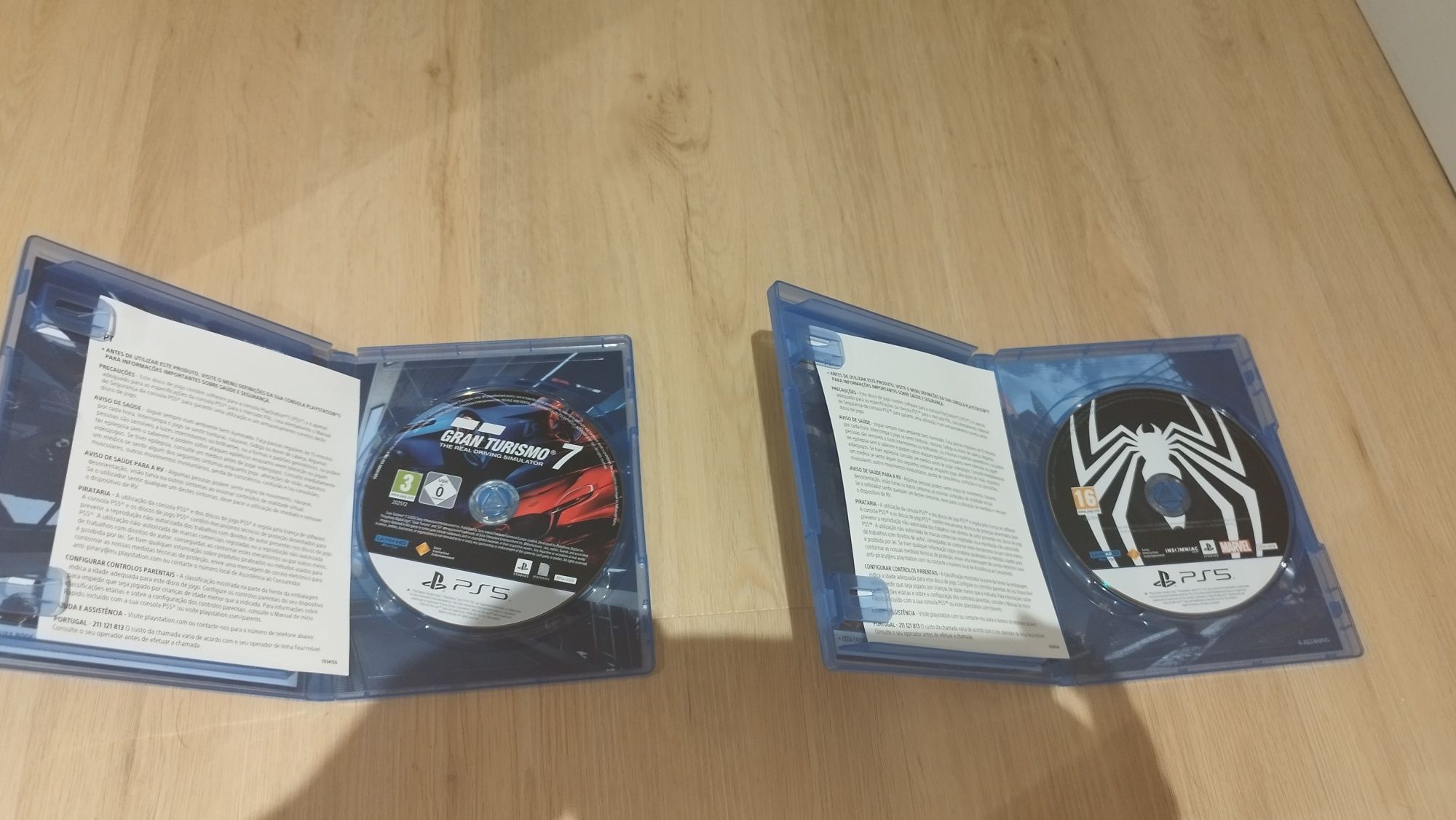Spider man 2 e Gran turismo 7 para ps5