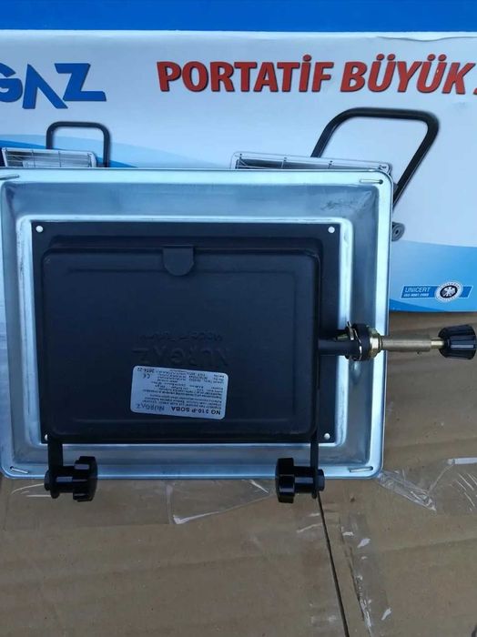 газовый обогреватель для больших комнат 3500 ватт с подставкой