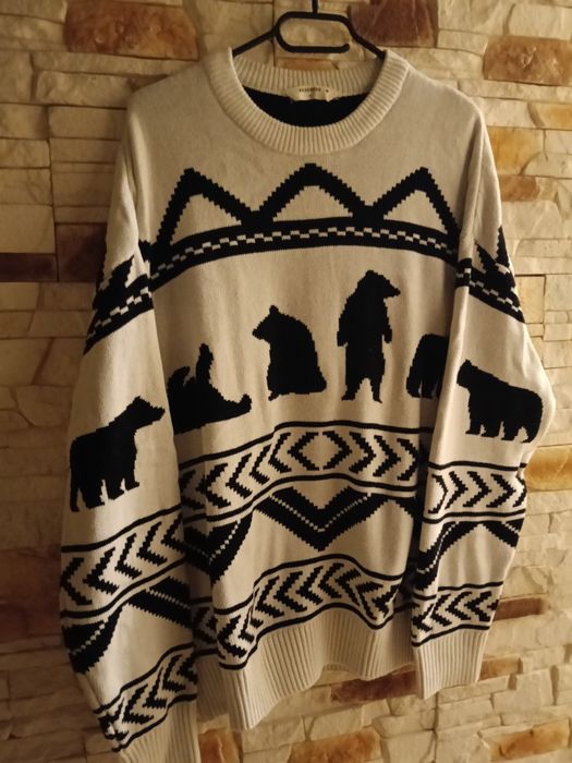 Sweter zimowy .męski M