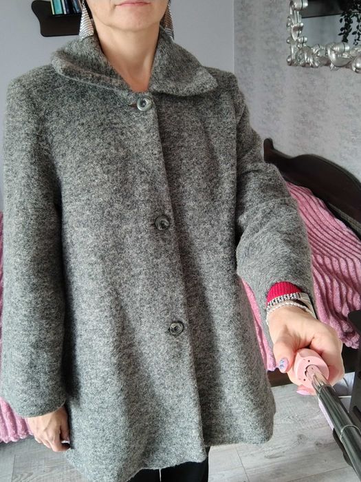 Płaszcz jesienno wiosenny Mango 38