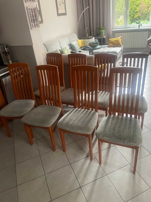 SPRZEDAM  krzesła - 8 SZT
