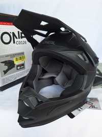 Kask rowerowy MTB O'Neal Drop DH Helmet V23 Solid Black M 57-58cm