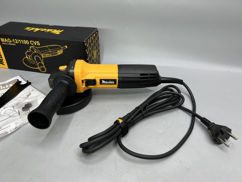 Болгарка Machtz MAG-12/1100 CVS Регулировка скорости 1100 Вт Новая
