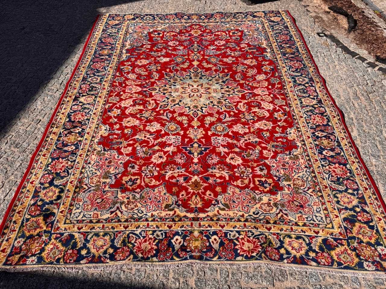 Dywan kaszmirowy perski r. tkany Iran Keschan 300x230  -WYPRZEDAŻ