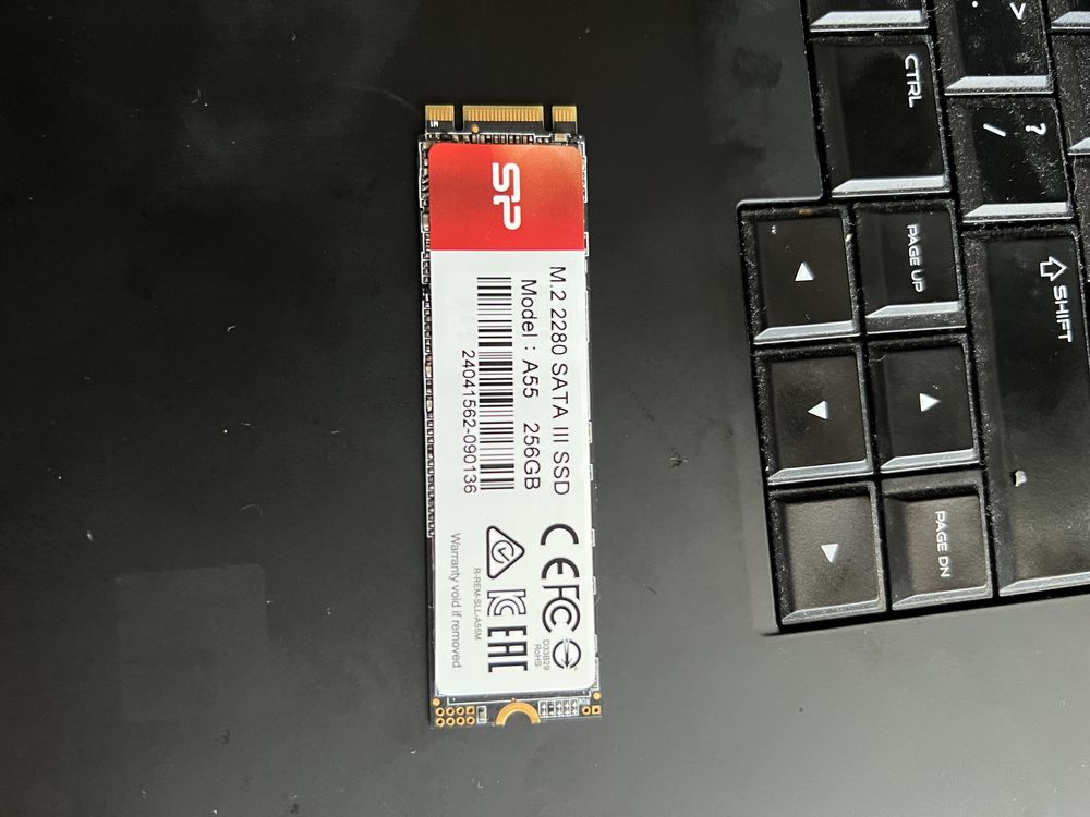 Dysk M.2 2280 SATA III ssd A55 256GB