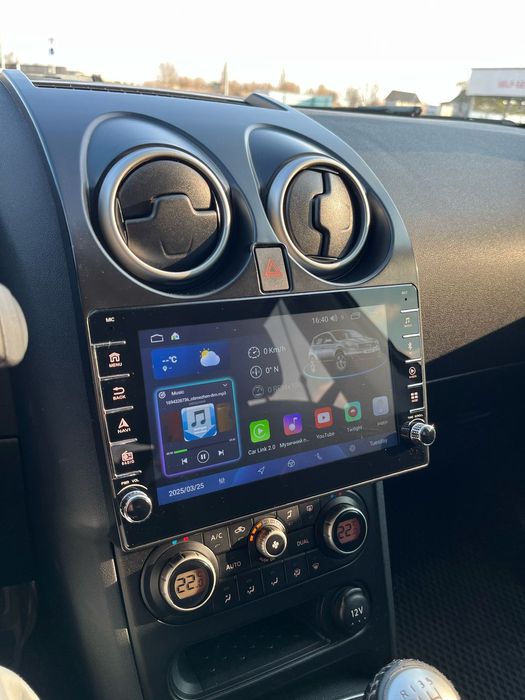Магнітола , радіо android CarPlay  Nissan qashqai j10 Ніссан кашкай