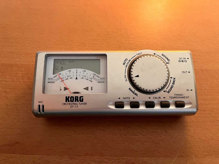 Afinador Korg (Orchestral Tuner) Ot-12 | Bom Estado.