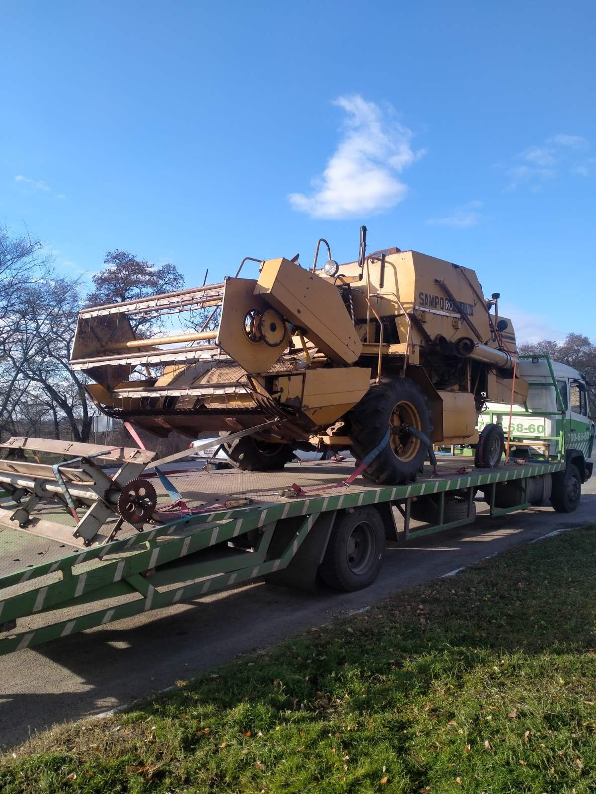 Продам комбайн сампо 500