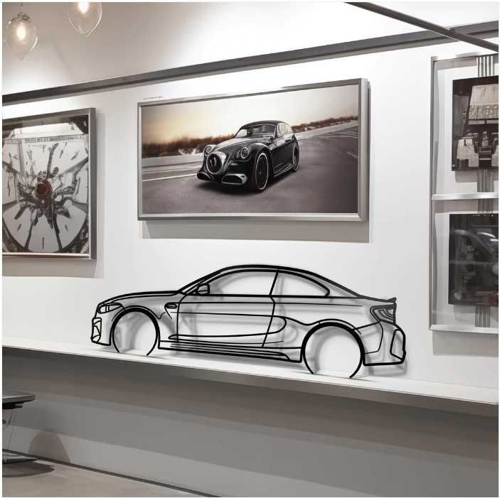 Декоративне панно на стіну BMW M2 76см